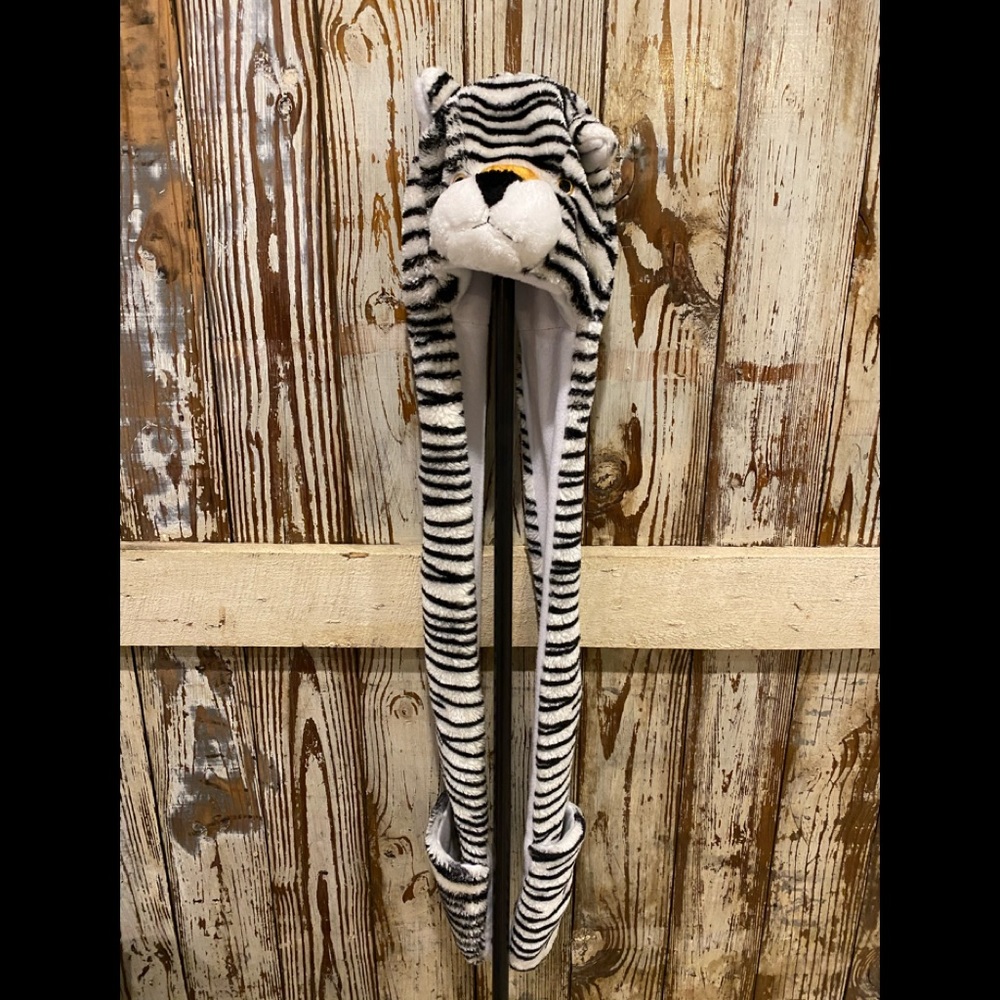 Tiger Unisex winter hat with gloves